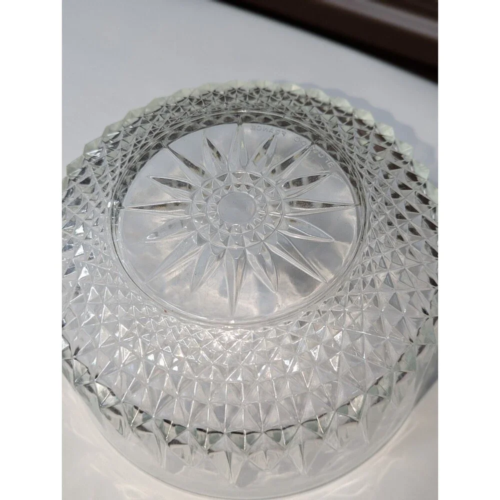 Vintage Arcoroc Cristal d'Arques Diamant 9